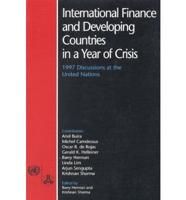 International Finance and Developing Countries in a Year of Crisis