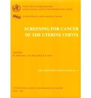 Screening for Cancer of the Uterine Cervix