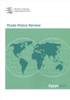 Trade Policy Review 2018: Egypt