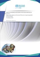 WHO Health Evidence Network Synthesis Report 67 What Is the Evidence on the Role of the Arts in Improving Health and Well-Being - Daisy Fancourt - Saorise Finn
