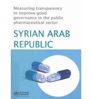Measuring Transparency to Improve Good Governance in the Public Pharmaceutical Sector