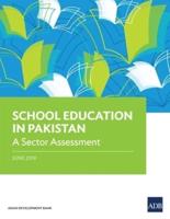 School Education in Pakistan: A Sector Assessment
