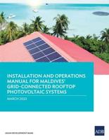 Installation and Operations Manual for Maldives' Grid-Connected Rooftop Photovoltaic Systems