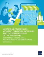 Measuring Progress on Women's Financial Inclusion and Entrepreneurship in the Philippines