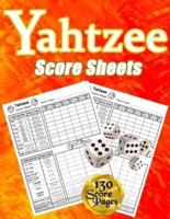 Yahtzee Score Sheets: 130 Pads for Scorekeeping, Yahtzee Score Pads, Yahtzee Score Cards with Size 8.5 x 11 inches