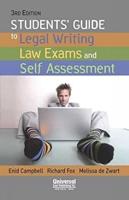 Students' Guide to Legal Writing Law Exams and Self Assessment