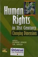 Human Rights in 21st Century: Changing Dimensions