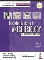 Decision Making in Anesthesiology