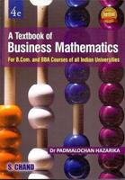Textbook Of Business Mathematics For B Com & Bba Courses