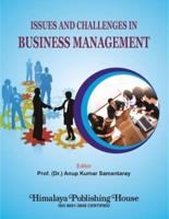 IssuesIssues and Challenges in Business Management and Challenges in Business Management