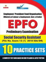 EPFO - Preliminary Examination - Social Security Assistant - 10 PTP