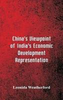 China's Viewpoint of India's Economic Development Representation