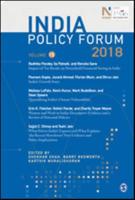 India Policy Forum 2018. Volume 15