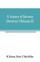 A history of German literature (Volume II)