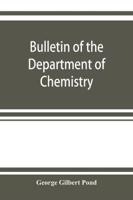 Bulletin of the Department of Chemistry: Calcium carbide and acetylene