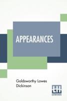 Appearances: Being Notes Of Travel