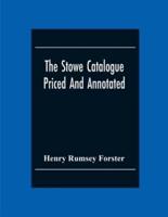 The Stowe Catalogue Priced And Annotated