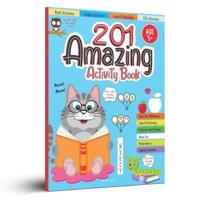 201 Amazing Activity Book - Fun Activities and Puzzles for Children Spot the Difference, Logical Reasoning, Patterns & Tracing