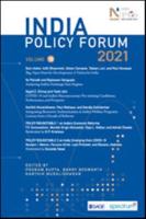 India Policy Forum 2021. Volume 18