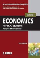Economics for B.A. Students-Semester I