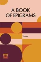A Book Of Epigrams