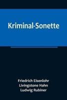 Kriminal-Sonette