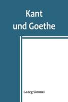 Kant Und Goethe