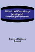 Little Lord Fauntleroy [Abridged]
