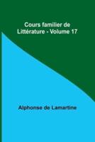 Cours Familier De Litt?rature - Volume 17