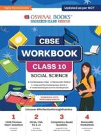 Oswaal CBSE Workbook Social Science Class 10 Updated as Per NCF For Better Results For 2024 Exam