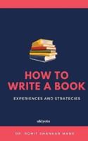 How to Write a Book