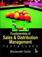 Fundamentals of Sales and Distribution Management