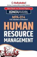 MPA-014 Human Resource Management