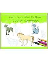 Let's Learn How To Draw Farm Animals