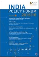India Policy Forum 2015-16. Volume 12