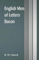English Men Of Letters : Bacon