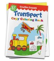 Colouring Book of Transport (Cars, Trains, Airplane and More)
