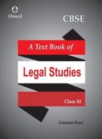 Legal Studies: Textbook for CBSE Class 11