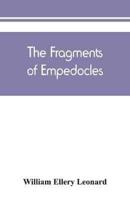 The fragments of Empedocles
