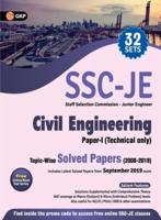 SSC 2020 : Junior Engineer Paper I - Civil Engineering - Topic-Wise Solved Papers 2008-2018