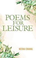 Poems For Leisure