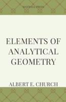 Elements of  Analytical  Geometry