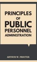 Principles of Public Personnel Administration