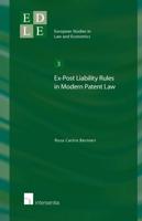 Ex-Post Liability Rules in Modern Patent Law. 3