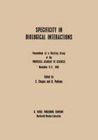 Specificity in Biological Interactions