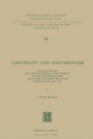 Continuity and Anachronism: Parliamentary and Constitutional Development in Whig Historiography and in the Anti-Whig Reaction Between 1890 and 193