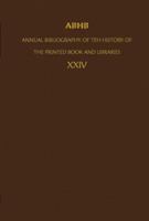 ABHB/ Annual Bibliography of the History of the Printed Book and Libraries