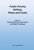 Public Priority Setting: Rules and Costs