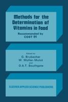 Methods for the Determination of Vitamins in Food : Recommended by COST 91