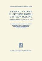 Ethical Values in International Decision-Making